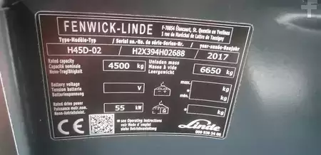 Dieselový VZV 2017  Linde H45D-02 (12)