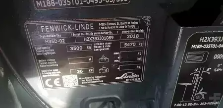 Dieselový VZV 2018  Linde H35D-02 (12)