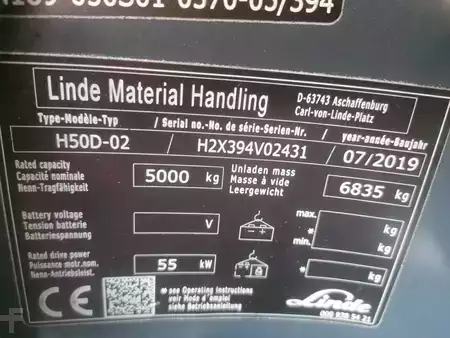 Dieselový VZV 2019  Linde H50D-02 (9)