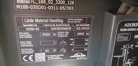Dieselový VZV 2019  Linde H35D-02 (6)