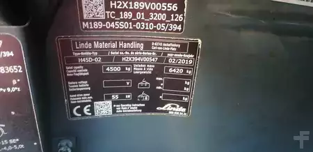 Dieselový VZV 2019  Linde H45D-02 (8)