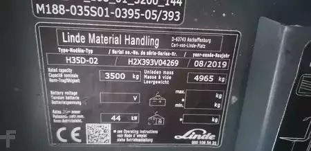 Dieselový VZV 2019  Linde H35D-02 (9)