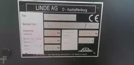 Elektro čtyřkolový VZV 2001  Linde E48P (9)