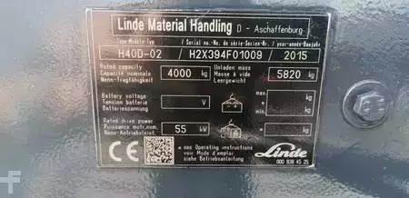 Dieselový VZV 2015  Linde H40D-02 (9)