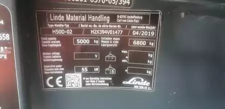 Dieselový VZV 2019  Linde H50D-02 (7)