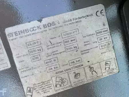 LPG Forklifts 2000  Steinbock Boss CL20C (14)