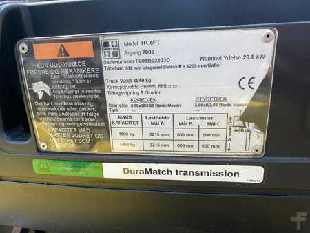 Chariots élévateurs GPL 2006  Hyster H1.6FT (11)