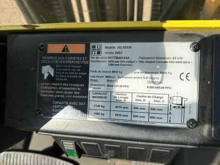 Carretilla elevadora GLP 2003  Hyster H3.00XM (15)