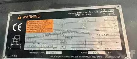 Carretilla elevadora GLP 2008  Doosan G30G (6)