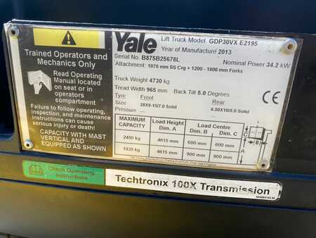 Dieselstapler 2013  Yale GDP30VX (10)