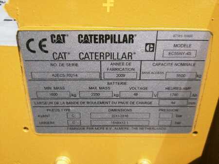 4-wiel elektrische heftrucks 2009  CAT Lift Trucks EC55N (9)
