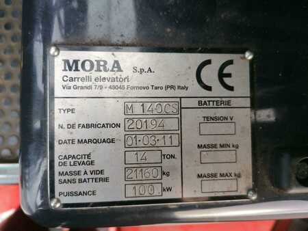 4-wiel elektrische heftrucks 2011  Mora M140CS (8)