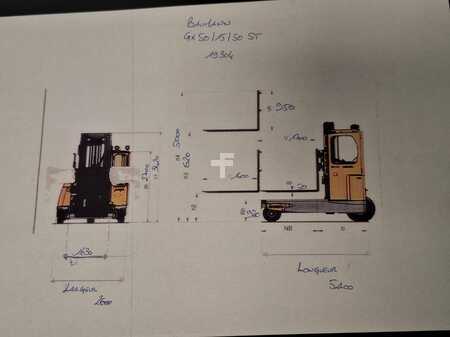 Carretilla de carga lateral 2014  Baumann GX50/16/50 ST (23)