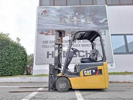 3-wiel elektrische heftrucks 2010  CAT Lift Trucks EP16NT (2)