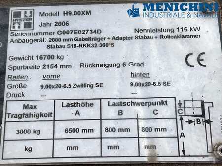 Dízel targoncák 2006  Hyster H9.00 XM (8)