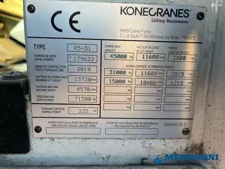 Reachstacker 2019  SMV Konecranes LIFTACE R5-31 (10)