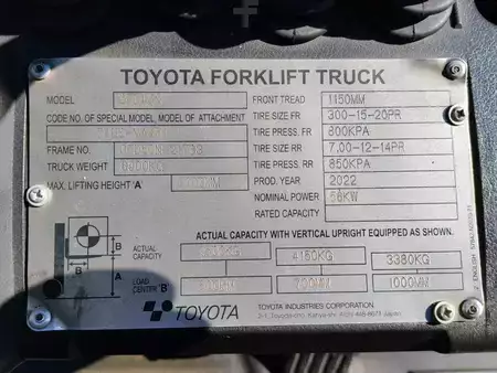 Diesel Forklifts 2022  Toyota 8FD45N (14)