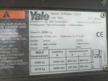 LPG Forklifts 2001  Yale GLP55MJ V2514 (10)