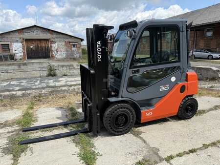 LPG heftrucks 2017  Toyota 02-8FGF20 (1)