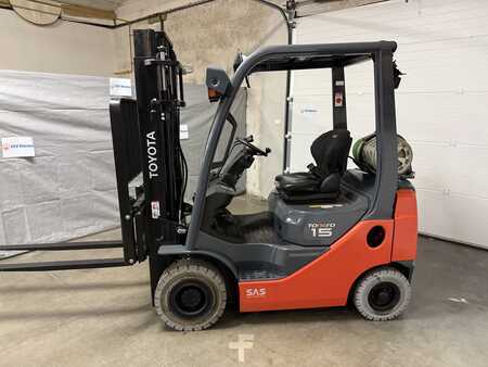 Propane Forklifts 2019  Toyota 02-8FGF15 (2)