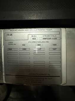 Empilhador diesel 2019  Toyota 06-8FD25F (8)