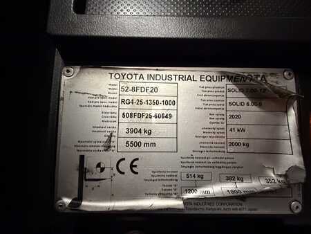 Diesel truck 2020  Toyota 52-8FDF20 (10)
