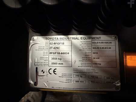 Propane Forklifts 2019  Toyota 02-8FGF18 (10)
