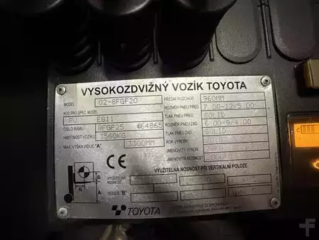 Gas gaffeltruck 2018  Toyota 02-8FGF20 (10)