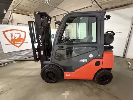 Gas gaffeltruck 2018  Toyota 02-8FGF20 (5)