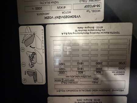 Diesel gaffeltruck 2021  Toyota 56-8FD20F (11)