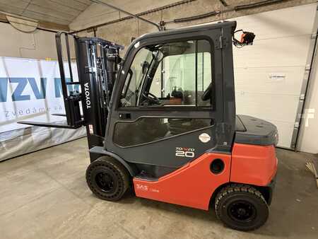 Diesel gaffeltruck 2022  Toyota 52-8FDF20 (5)