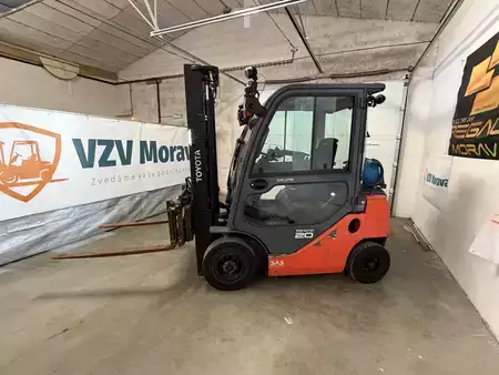 Gas gaffeltruck 2017  Toyota 02-8FGF20 (5)