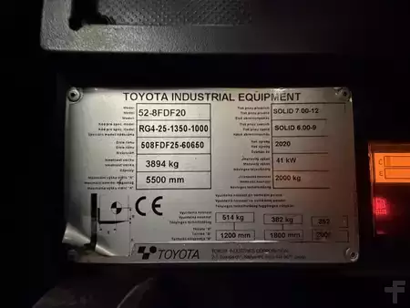 Diesel heftrucks 2020  Toyota 52-8FDF20 (9)