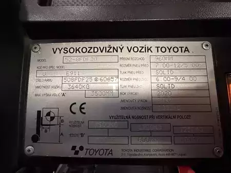 Diesel heftrucks 2020  Toyota 52-8FDF20 (12)