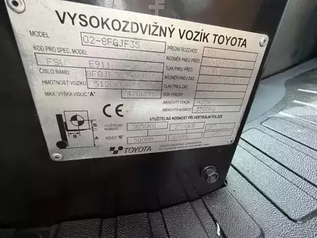 Wózki gazowe 2020  Toyota 02-8FGJF35 (10)