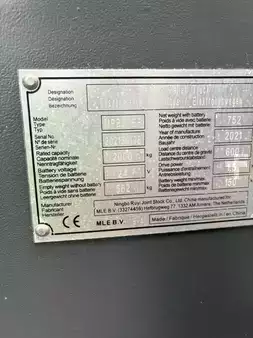 Elektrische palletwagens 2021  Mitsubishi MPB20ER (4)