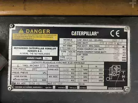 Elektro 3 Rad 2012  CAT Lift Trucks EP16CPNT (6)
