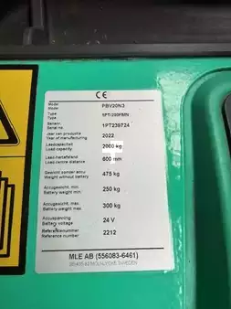 Transpalettes électriques 2022  Mitsubishi PBV20N3 (6)