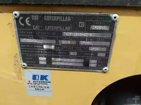 Dízel targoncák 2017  CAT Lift Trucks DP25NT (6)