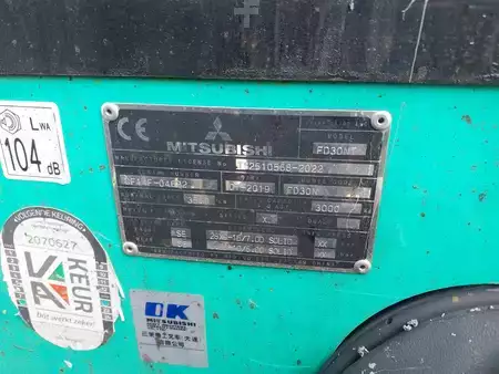 Carretilla elevadora diésel 2019  Mitsubishi FD30NT (4)