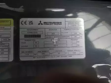 Eléctrica de 4 ruedas 2023  Mitsubishi FB35AN (4)