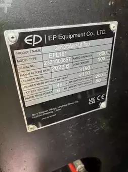 Electric - 4 wheels 2023  EP Equipment EFL181 (9)