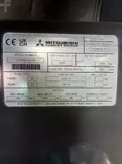 Elektryczne 4-kołowe 2025 Mitsubishi FB25ACN-SP (9)