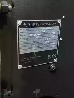 Eléctrico - 3 rodas 2026  EP Equipment TVL151 (5)
