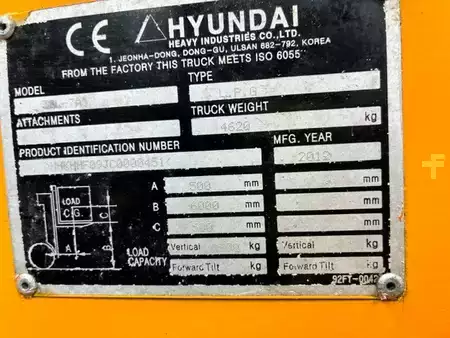 Treibgasstapler 2012  Hyundai 30L-7A (8)