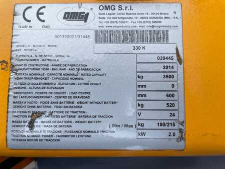 Porta-paletes elétrico 2014  OMG 330 k (6)