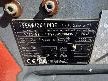 Wózki widłowe diesel 2012  Linde H 16 D Ex (3)