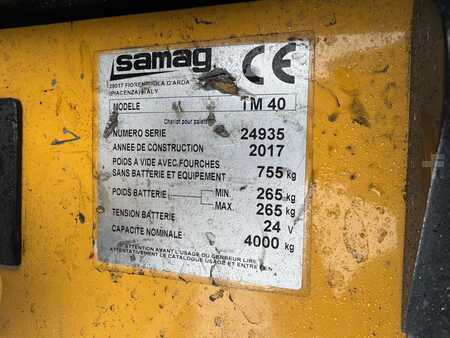 Elektrische palletwagens 2017  Samag TM40 (6)