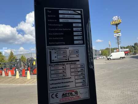 Wózek wysokiego podnoszenia 2018  Actil-Abeko L1600R (8)