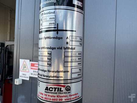 Wózek wysokiego podnoszenia 2018  Actil-Abeko L1600 (13)